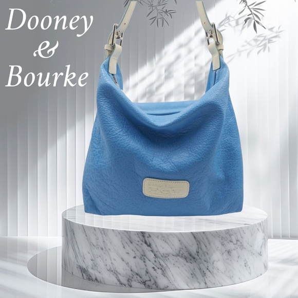 Dooney & Bourke Handbags - Dooney & Bourke Pebbled Leather Hobo Bag